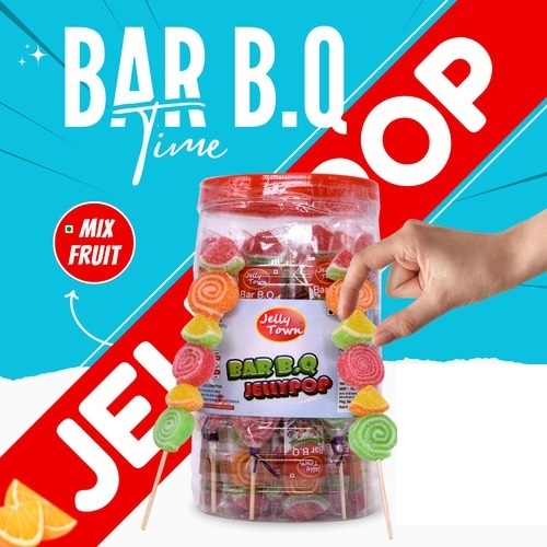 Jelly Bar Bq Candies - Additional Ingredient: Sugar