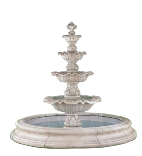 Marble Outdoor Water Fountain - Color: All