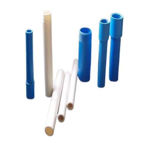 PVC Plumbing Pipe - Round Shape White and Blue Color | Male Connection ANSI Standard PVC End Protector
