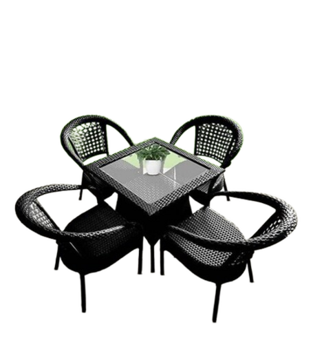 Wooden Garden Chair Set - Artwork: Machine Made