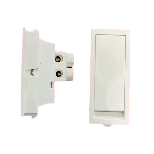 General Switches - Polished Finish, Single Phase | Customized Size, White Color, Standard Insulation Resistance for Residential and Office Use