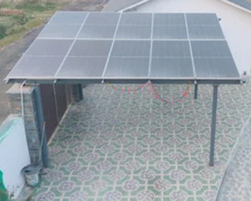 off grid solar power plant