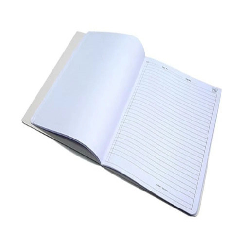 Practical Note Book - Duplex Board Cover, White, Ruled Pages, 96 to 300 Pages | Ideal for School Use, Customizable Size Options