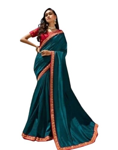 Women Plain Saree