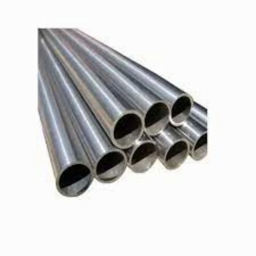 Stainless Steel Pipes - Standard Size, Galvanized Silver Finish | Higher Strength, Corrosion and Rust Resistant, Threaded Type