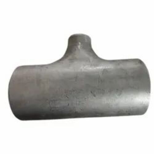 Stainless Steel Tee - Buttweld End Connection, Polished Surface Finish | Silver Color, AISI Standard, Ideal for Chemical Handling Applications