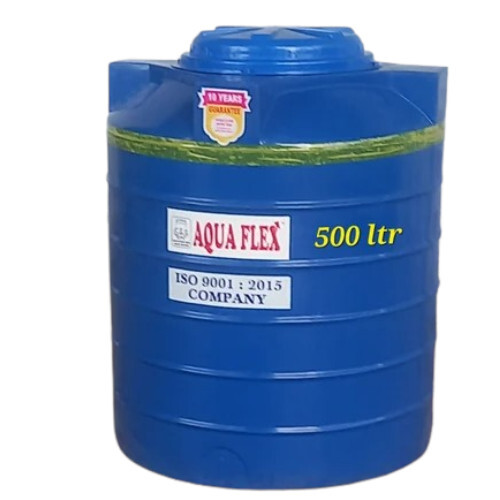 500 Litre Blue Double Layer Plastic Water Tank