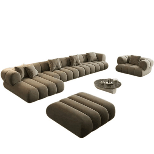 Designer Sofa Set - Artwork: Machine Made