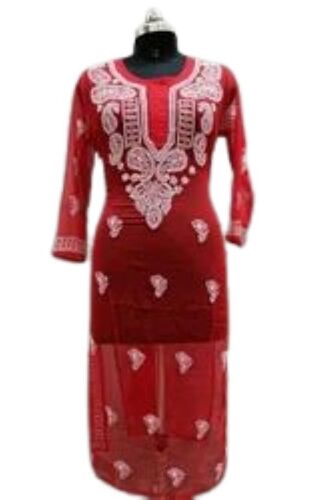 Embroidery Cotton Kurti