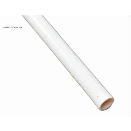 Cpvc Pipe - Rigid, Standard Size 3 Meter, White | Easy to Install, Higher Strength, Long Life, Leak and Crack Resistant, for Water Supply