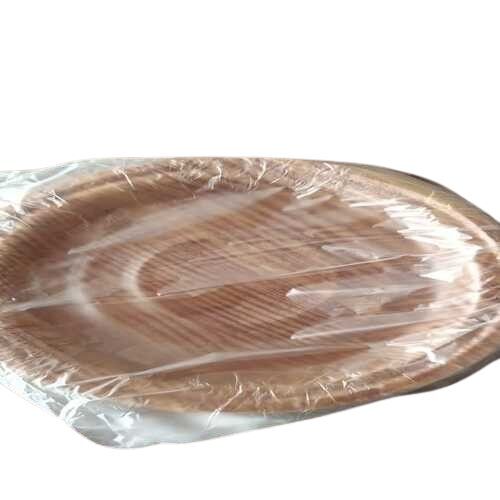 Disposable Paper Plate - 150 Pieces, Brown Paper Material | Lightweight, Leak and Grease Resistant, Microwave Safe, Compostable, Waterproof Coating