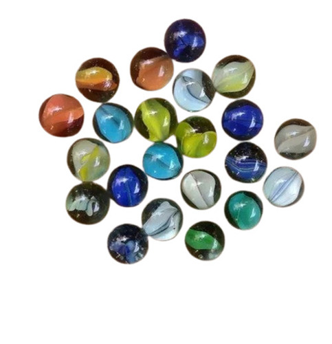 Glass Colored Balls - Color: Multipale