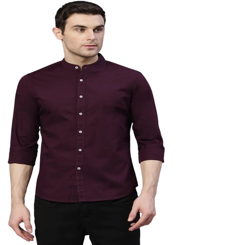 Mens Designer Formal Shirts - Customized Size, Various Colors | Washable, Skin Friendly, Full Sleeves, Button Down Collar, Casual Wear