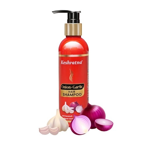 Keshkanti Shampoo - Onion & Garlic Infused 250ml/500ml/750ml | Nourishing Moisturizing Gel for Hair Growth Ideal for Female Hair Loss