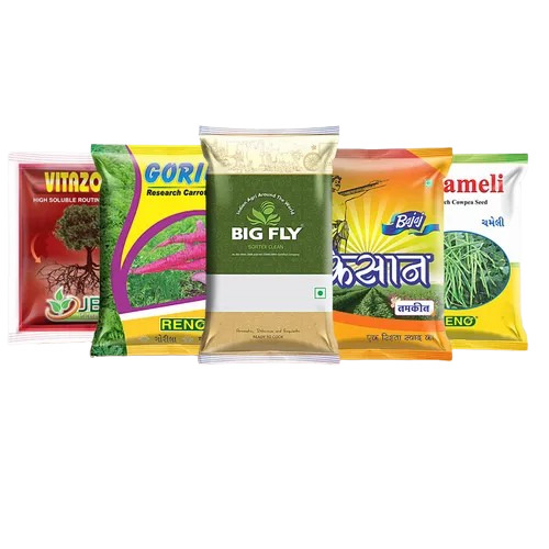 Pesticides Packaging Pouch - PP Material 6x4 Inches Size | Zipper/Slider Closure Versatile for Multiple Sizes Available