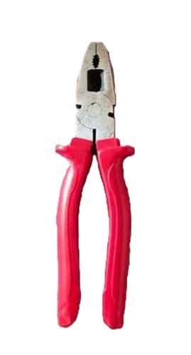 Plier - Brass Material , Rectangular Shape, Aluminum Handle, Blue & Silver Color, Manual Automation Grade, Industrial Usage