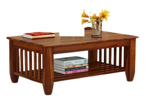 Wooden Center Table - Color: .