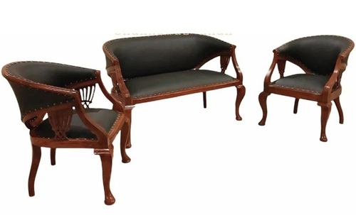 Wooden Sofa Set - Color: Multi