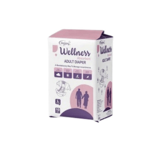 Wellness Disposable Adult Diaper - Size: Xxl