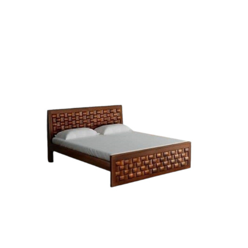 Brown Wooden Cot