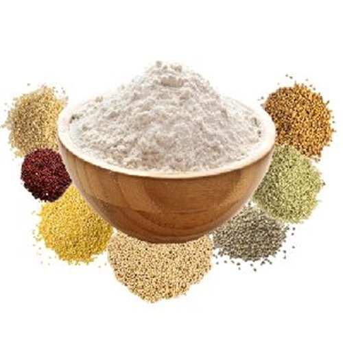 Mixed Millet Flour - High Protein, Fine Processed Powder | Easy to Digest, Natural Taste, Multi-color Sealed Pack