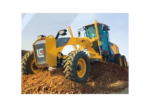 Yellow Motor Grader - General Use: Yes