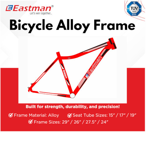 Bicycle Alloy Frame - Size: 29 / 26 / 27.5 / 24