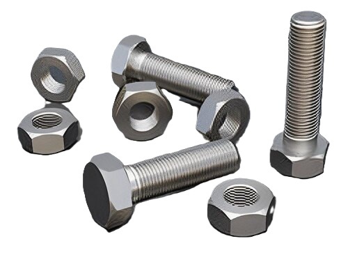 Stainless Steel Nut Bolts - Color: Ss