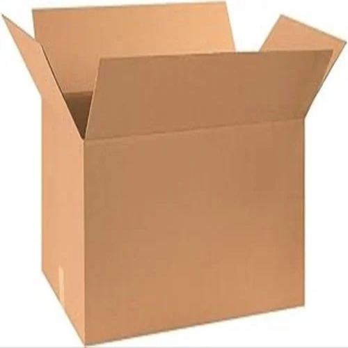 Brown Corrugated Box - Multi Size Custom Order , Rectangular Shape for Pharmaceutical Packaging, Brown Corrugated Board Material, Volume 3