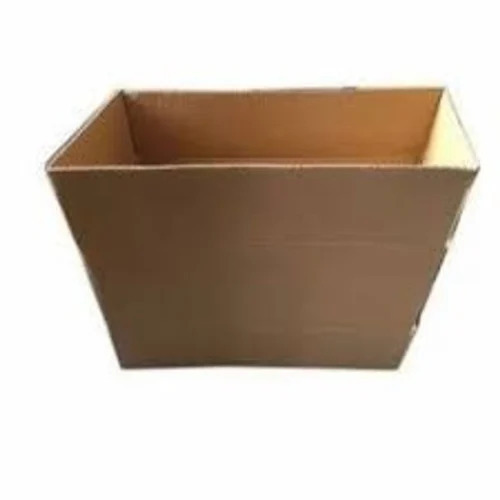 Corrugated Packaging Box - 15x12x6 Inch Brown Corrugated Paper Sheet 3 Ply Rectangle Shape Versatile for Apparel Food Chemicals and More