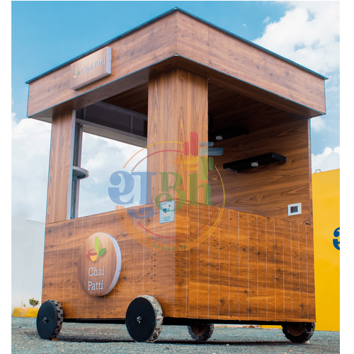 Mini Food Kiosk Cart 4x4 