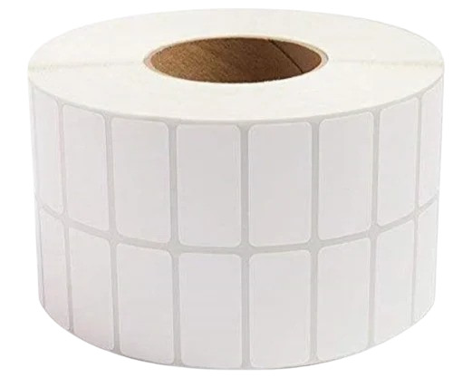 White Polyester Barcode Label  - Application: Sticker