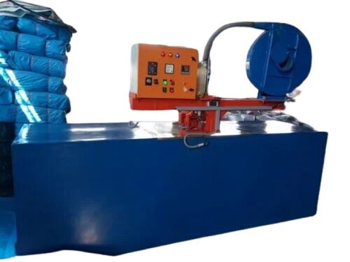 Automatic Tarpaulin Sealing Machine - Color: Blue