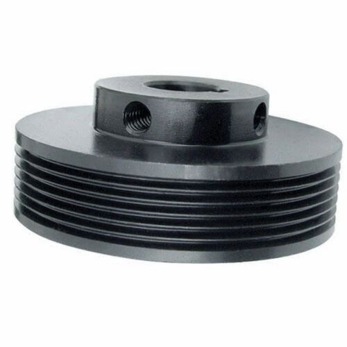 Cast Iron Taper Lock V Belt Pulley - Color: Black