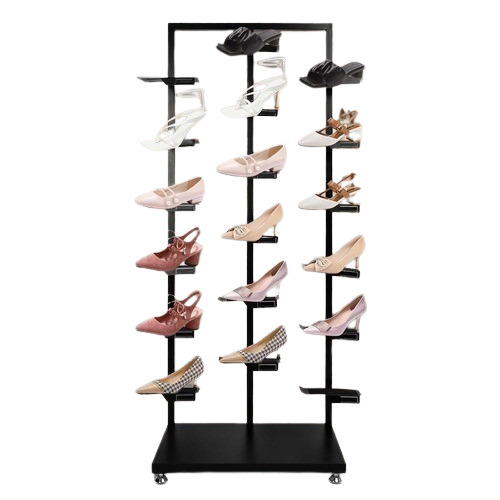 Shoes Display Rack - Color: Black