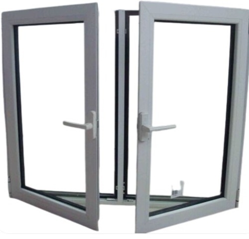 Casement Aluminum Windows - Color: Silver