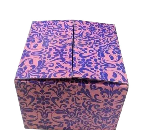 Printed Corrugated Boxes - Cardboard, Customized Size, Brown Color | Light Weight, Offset Printing in Blue, Matt Lamination Finish