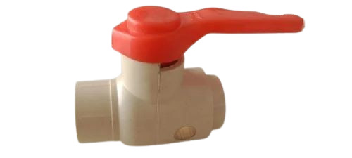 Pvc Ball Valves - Color: White