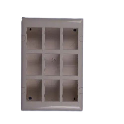 Pvc Switch Board - Color: White