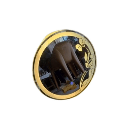 Round Led Mirror - Material: Glass