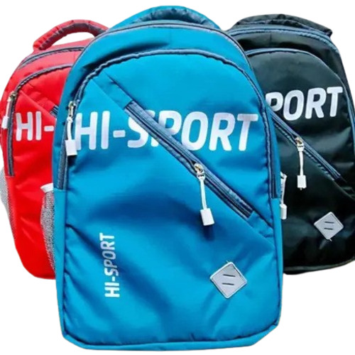 School College Bag - Nylon & Polyester, Adjustable Strap, Multicolor Design | Attractive Looks, Customized Size, Ideal for Adults
