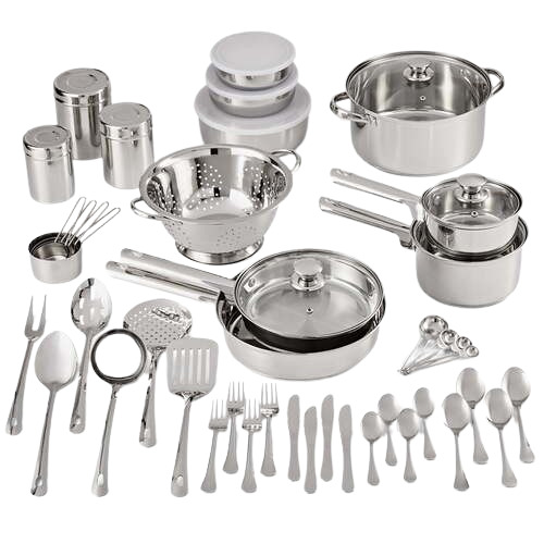 Stainless Steel Kitchenware - Color: --