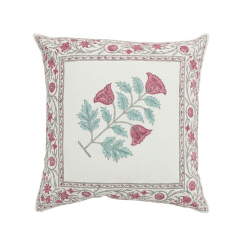 Cushion Cover - 100% Cotton, Standard Size , Multicolor Printed Design - Lightweight, Breathable, Quick Dry, Easy Washable, Portable, Reusable