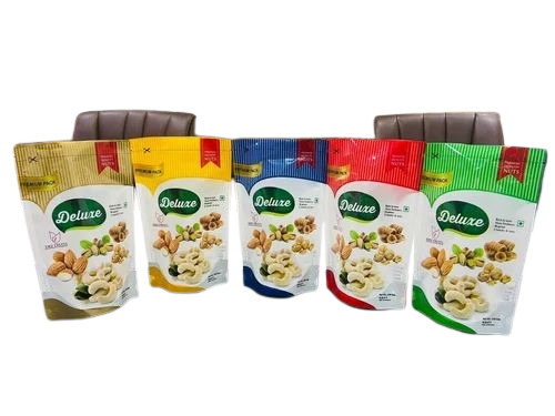 Dried Fruit Packaging Pouch - Plastic, Multi Color | Printed Design for Effective Packaging and Visual Appeal