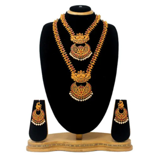 Antique Dual Half Necklace Set