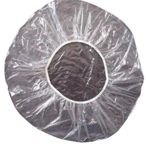Disposable Ldpe Shower Cap - LDPE Material, Suitable for Adults & Children, Versatile for All Skin Types, Easy to Wear & Highly Comfortable