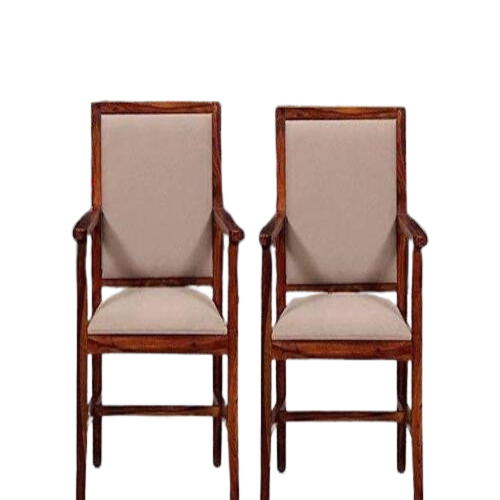 Wooden Chair - High Strength, 12-16 Inch Height | Brown Color, Ideal For Office, Home, School, Hotel, Collage