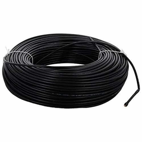House Wires - Copper, 90m x 0.75 sqmm, Black | Shock, Heat, Fire Resistance, Flexible PVC Insulation, Easy to Use, Single Core