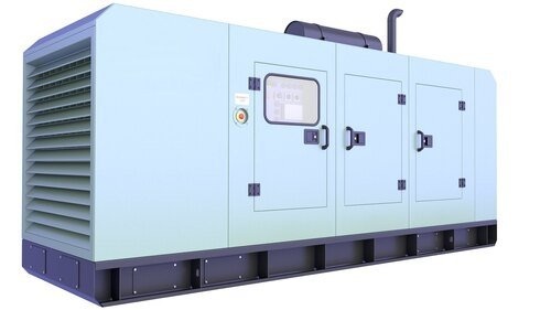 Industrial Power Generator  - Color: Sky Blue