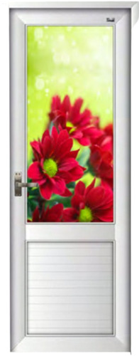 Pvc Glass Door - Application: Exterior